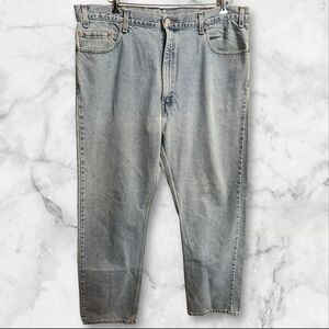 Levis 505 Jeans Men Size 42X30‎ (40x33) Denim Regular Fit Straight Leg Vintage